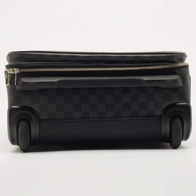 Pre Owned Louis Vuitton Damier Graphite Canvas Pegase Legere Business Suitcase 55