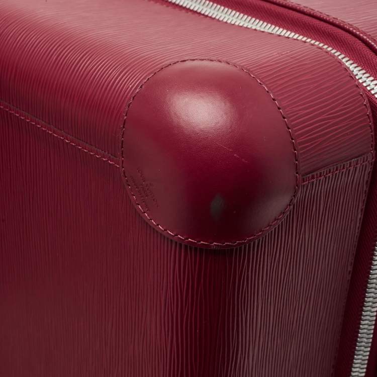 Pre Owned Louis Vuitton Grenade Epi Leather Horizon 55 Suitcase