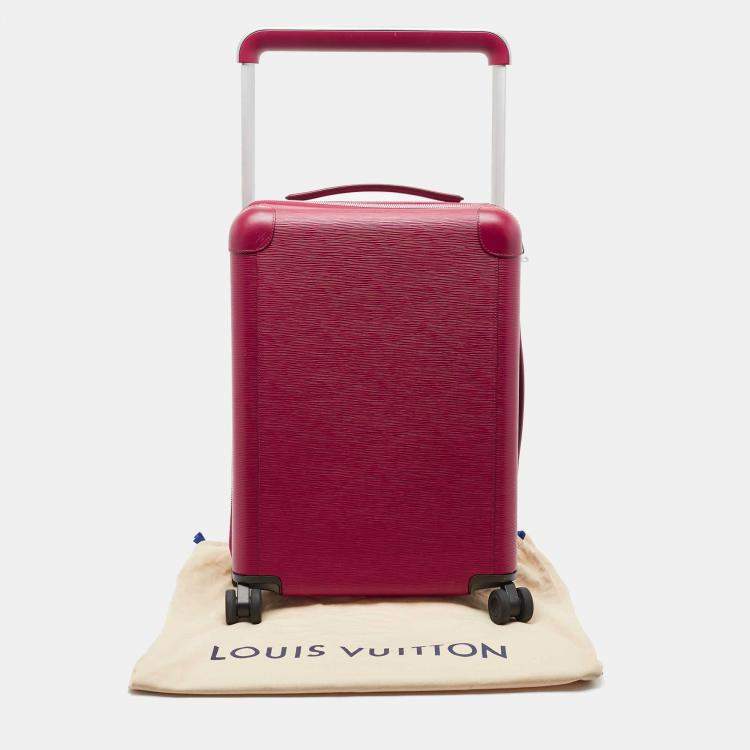 Pre Owned Louis Vuitton Grenade Epi Leather Horizon 55 Suitcase