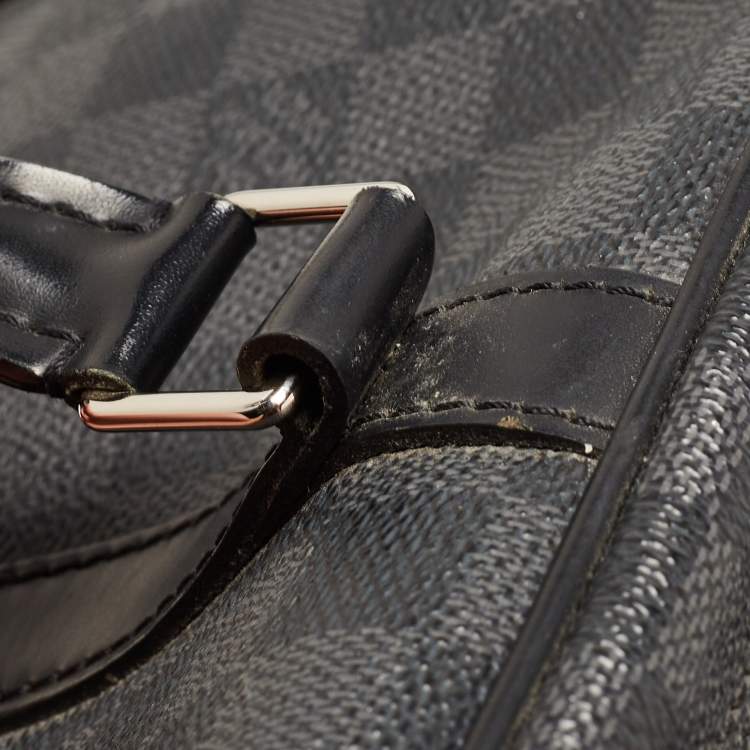 Pre Owned Louis Vuitton Damier Graphite Canvas Porte Documents Voyage GM Briefcase