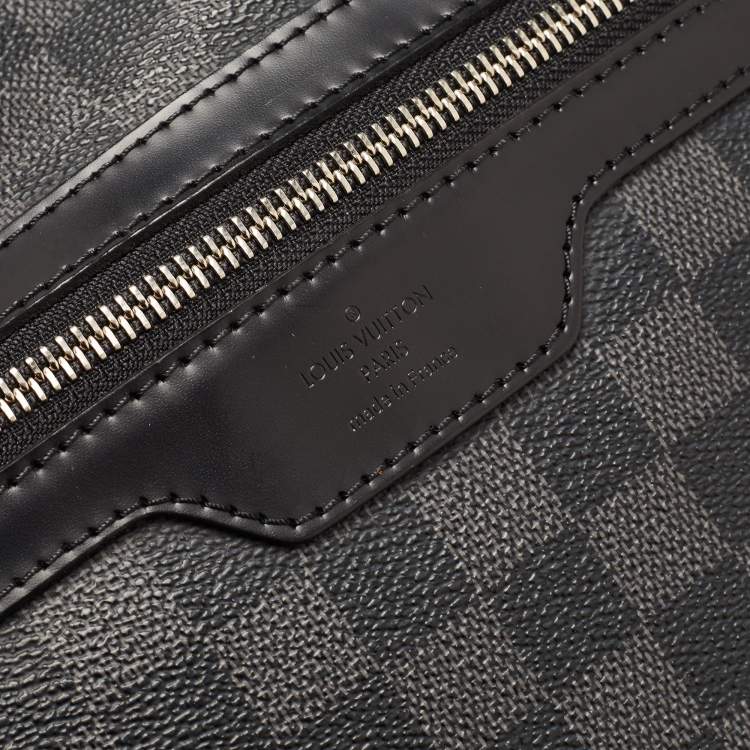 Pre Owned Louis Vuitton Damier Graphite Canvas Mick GM Bag