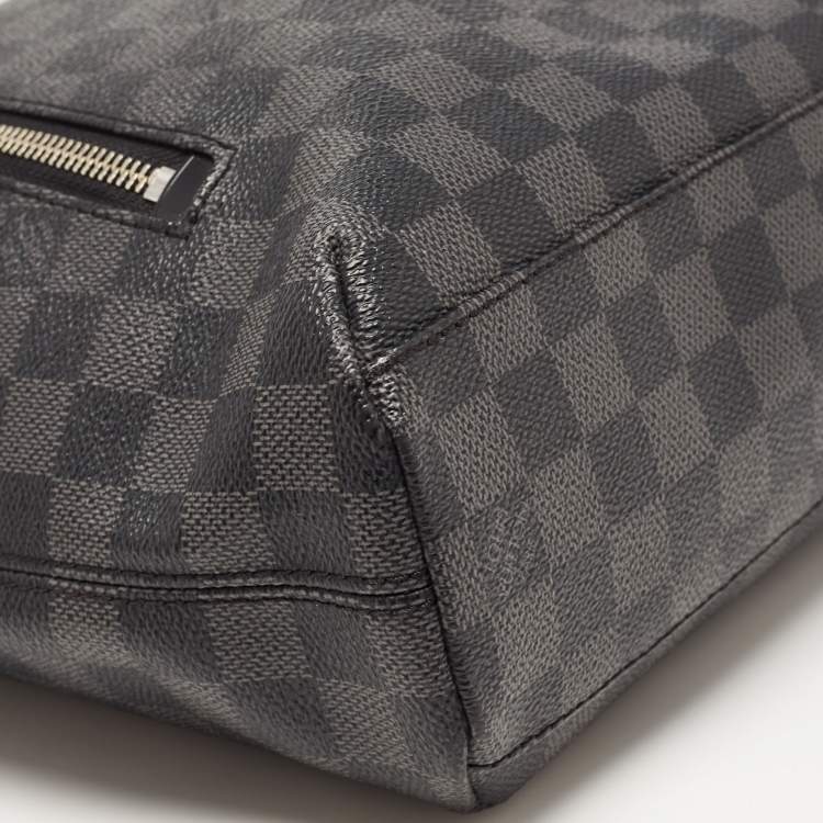 Pre Owned Louis Vuitton Damier Graphite Canvas Mick GM Bag