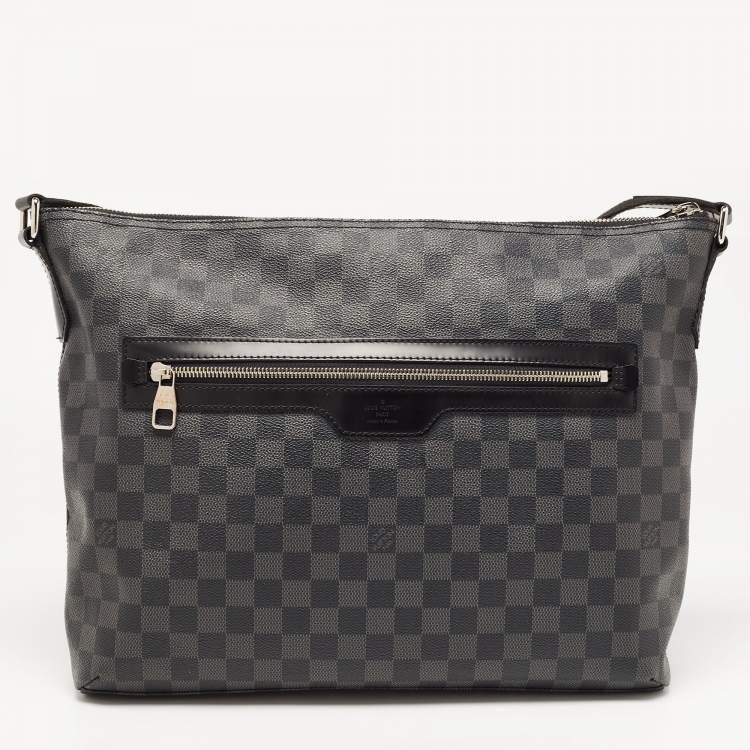 Pre Owned Louis Vuitton Damier Graphite Canvas Mick GM Bag