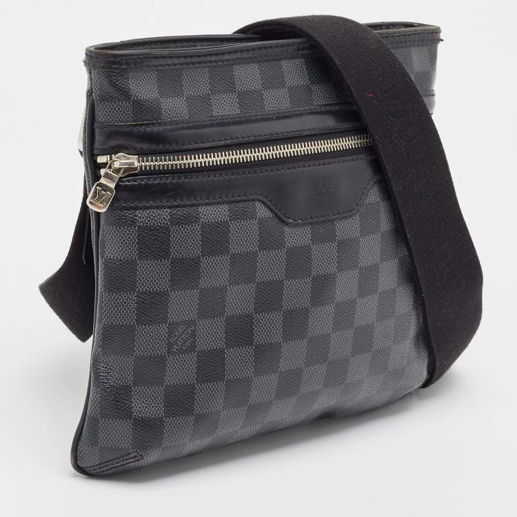 Pre Owned Louis Vuitton Damier Graphite Canvas Thomas Messenger Bag