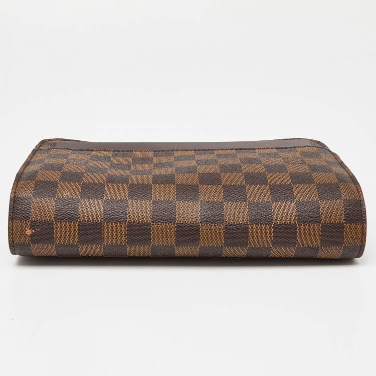 Pre Owned Louis Vuitton Damier Ebene Canvas Saint Louis Pochette Pouch