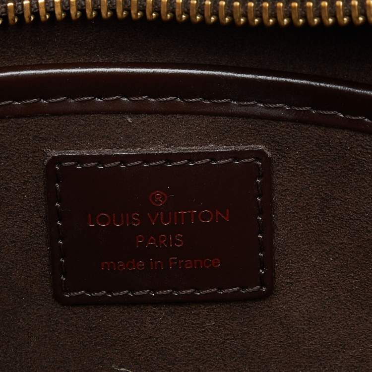 Pre Owned Louis Vuitton Damier Ebene Canvas Saint Louis Pochette Pouch