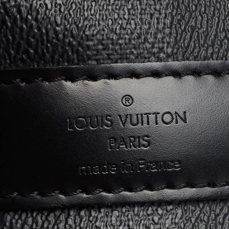 Pre Owned Louis Vuitton Damier Graphite Canvas Keepall Bandoulière 45 Bag