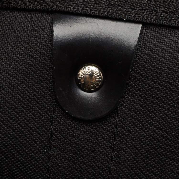 Pre Owned Louis Vuitton Damier Graphite Canvas Keepall Bandoulière 45 Bag