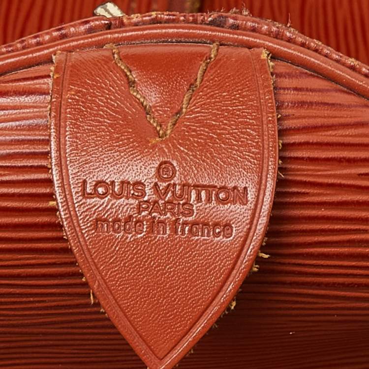 Pre Owned Louis Vuitton Cipango Gold Epi Leather Keepall 50 Bag