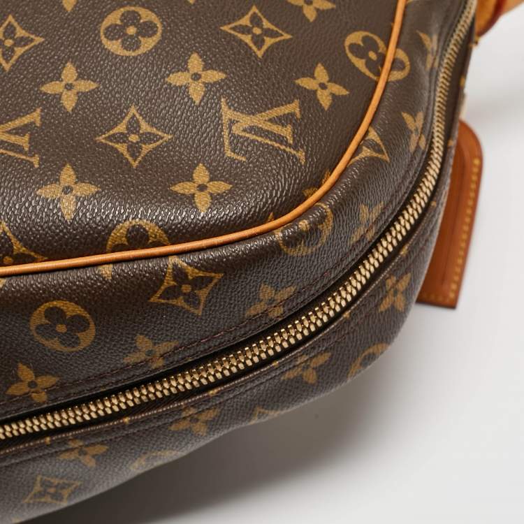 Pre Owned Louis Vuitton Monogram Canvas And Leather Alize 1 Poches Soft Suitcase