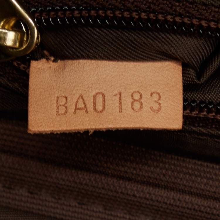 Pre Owned Louis Vuitton Brown Monogram Canvas Zephyr 70 Rolling Suitcase