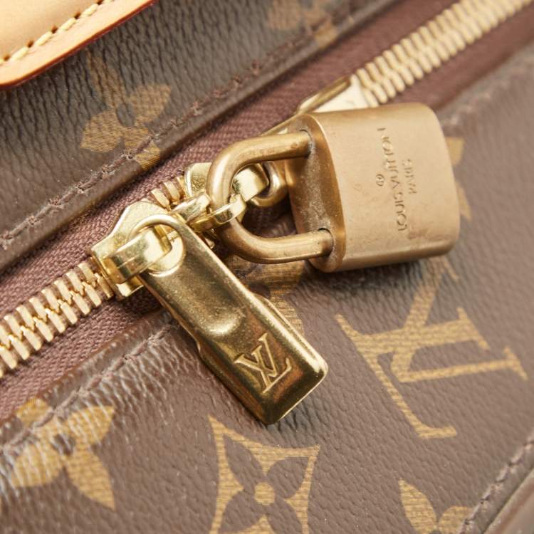 Pre Owned Louis Vuitton Brown Monogram Canvas Zephyr 70 Rolling Suitcase