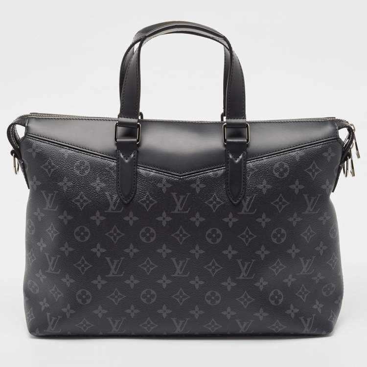 Pre Owned Louis Vuitton Monogram Eclipse Canvas Explorer Briefcase