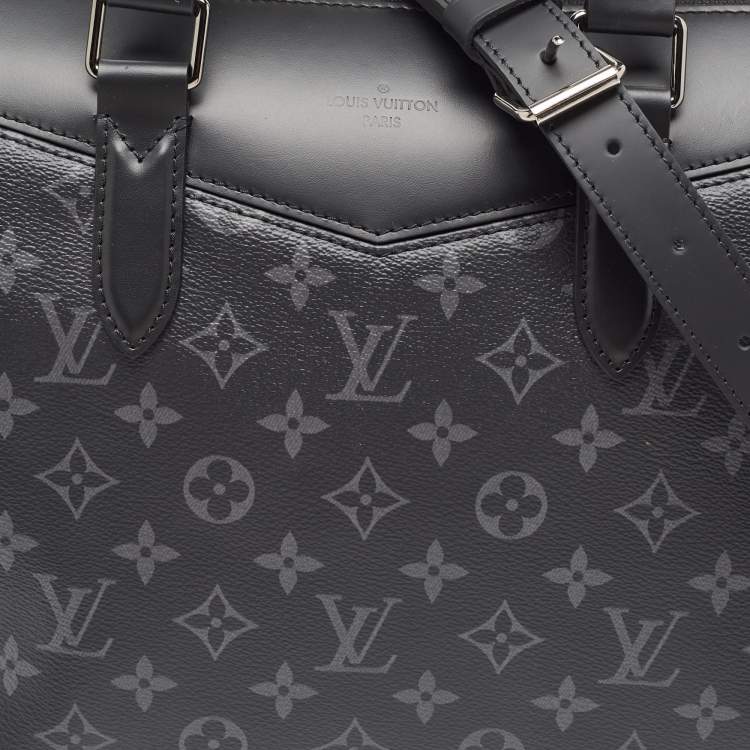 Pre Owned Louis Vuitton Monogram Eclipse Canvas Explorer Briefcase