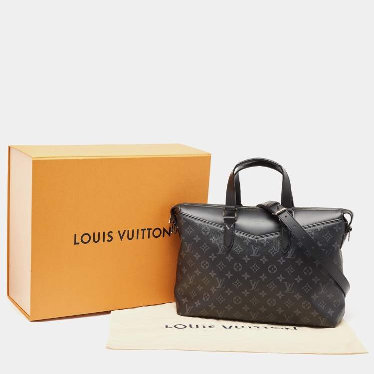 Pre Owned Louis Vuitton Monogram Eclipse Canvas Explorer Briefcase