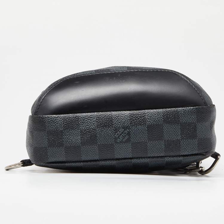 Pre Owned Louis Vuitton Damier Graphite Avenue Sling Bag