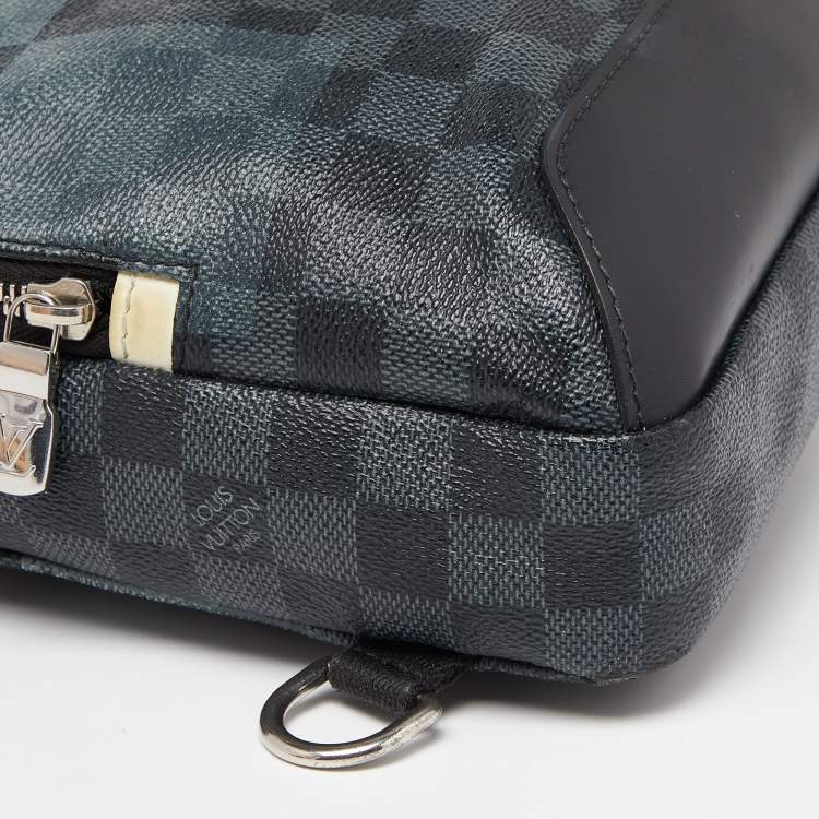 Pre Owned Louis Vuitton Damier Graphite Avenue Sling Bag