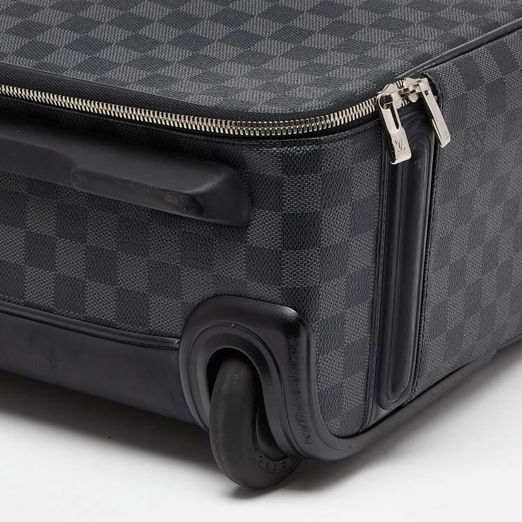Pre Owned Louis Vuitton Damier Graphite Canvas Pegase 55 Luggage