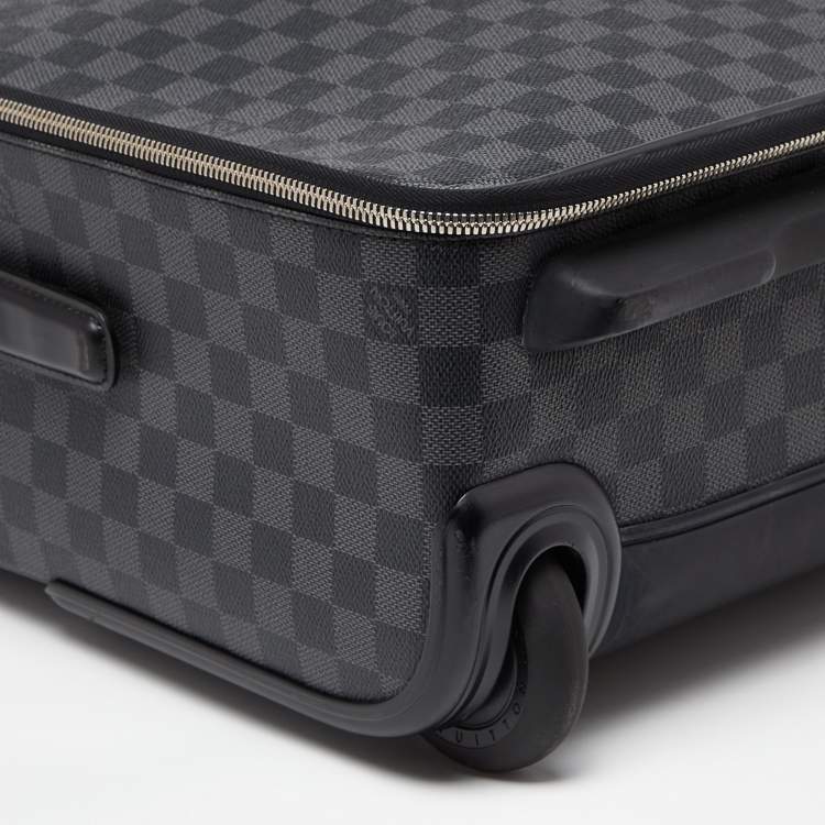 Pre Owned Louis Vuitton Damier Graphite Canvas Pegase 55 Luggage