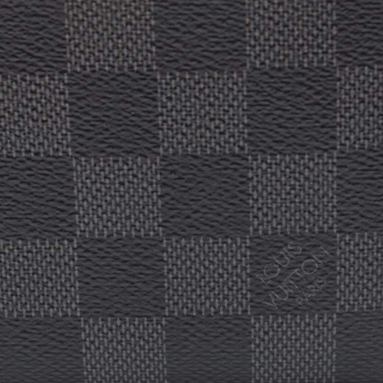 Pre Owned Louis Vuitton Damier Graphite Canvas Multiple Bifold Wallet