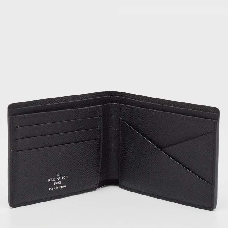 Pre Owned Louis Vuitton Damier Graphite Canvas Multiple Bifold Wallet