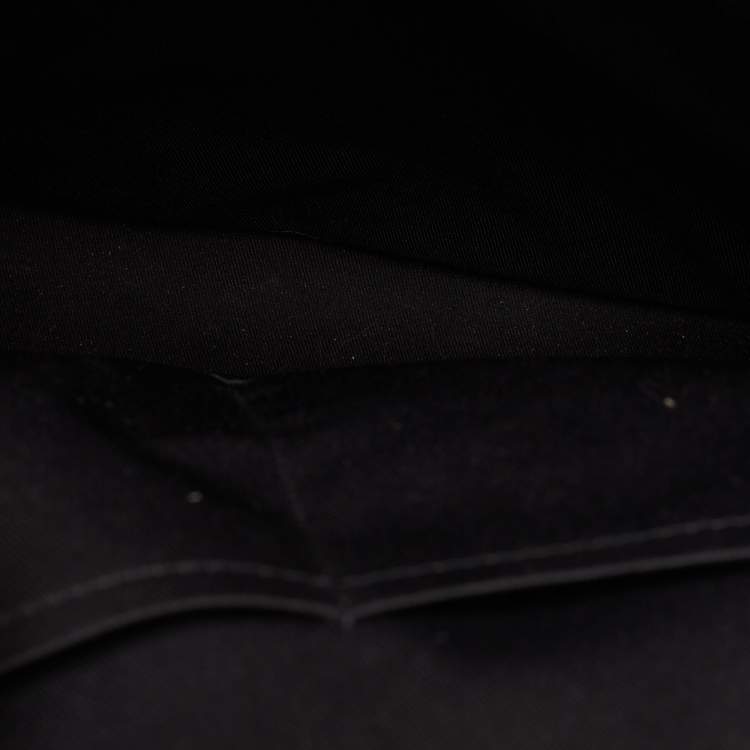 Pre Owned Louis Vuitton Black Taiga Lether Anton Backpack