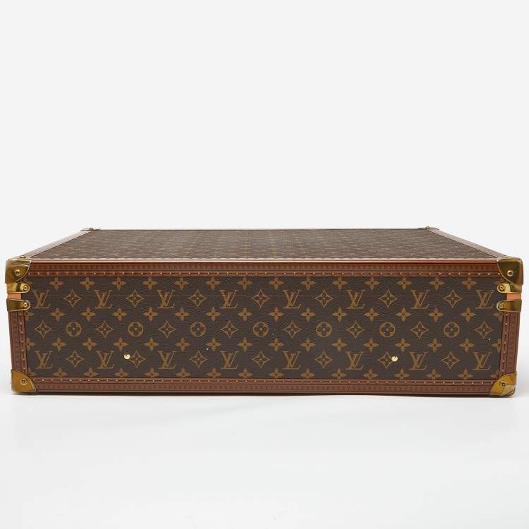 Pre Owned Louis Vuitton Monogram Canvas Bisten 65 Hardsided Suitcase