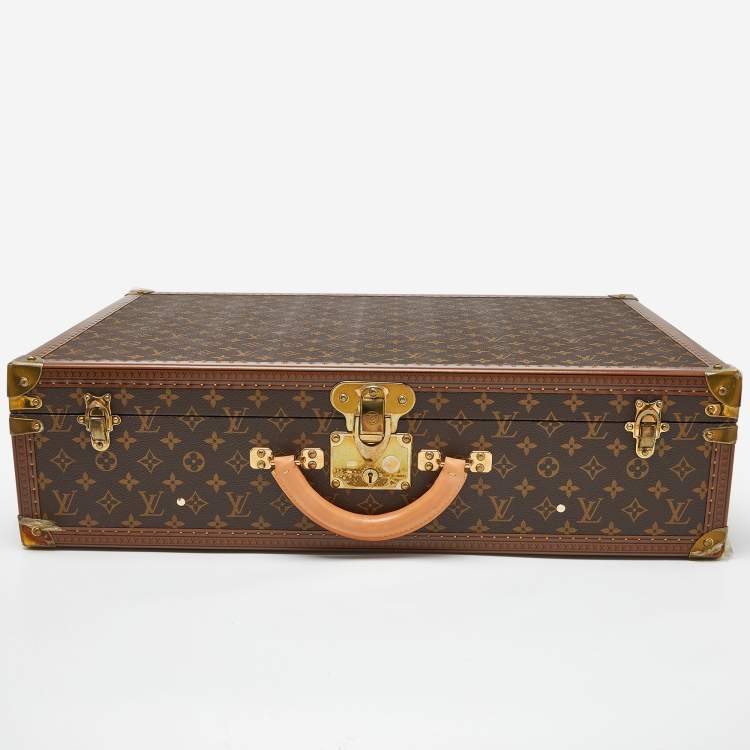 Pre Owned Louis Vuitton Monogram Canvas Bisten 65 Hardsided Suitcase