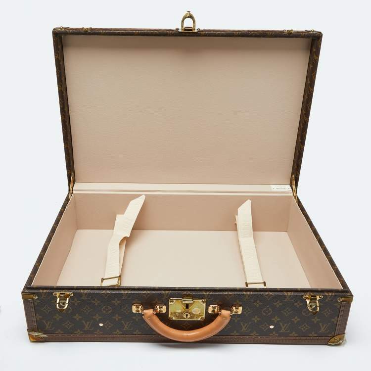 Pre Owned Louis Vuitton Monogram Canvas Bisten 65 Hardsided Suitcase