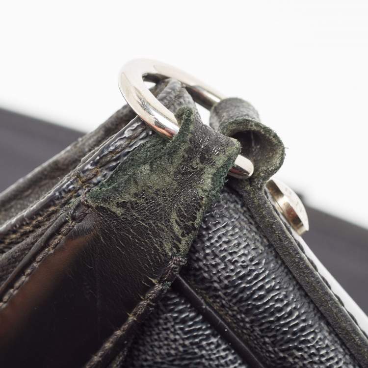 Pre Owned Louis Vuitton Damier Graphite Canvas Daniel GM Bag