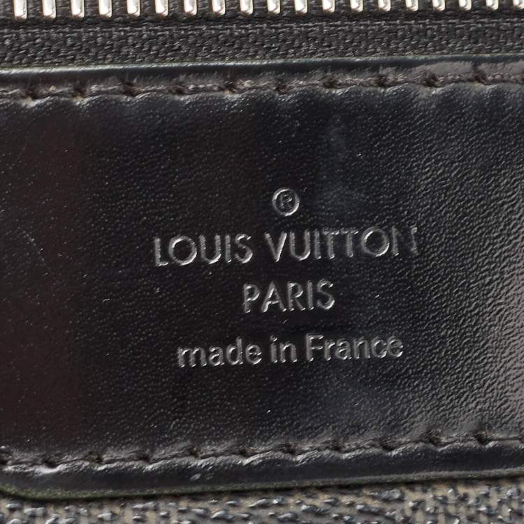 Pre Owned Louis Vuitton Damier Graphite Canvas Daniel GM Bag