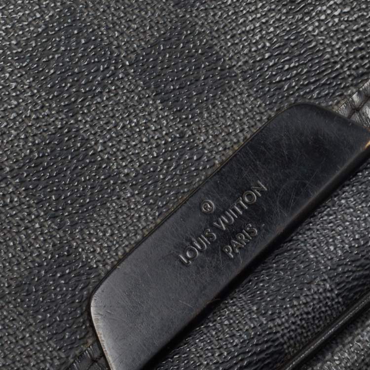 Pre Owned Louis Vuitton Damier Graphite Canvas Daniel GM Bag