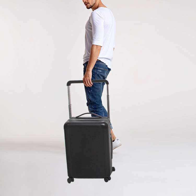 Pre Owned Louis Vuitton Black Epi Leather Horizon 55 Suitcase