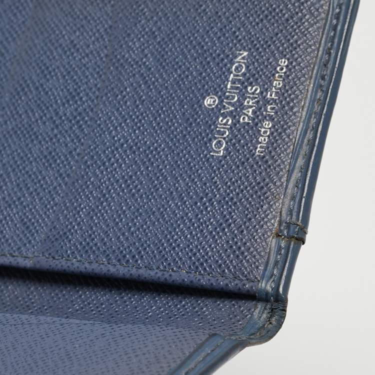 Pre Owned Louis Vuitton Saphir Epi Leather Pocket Organizer