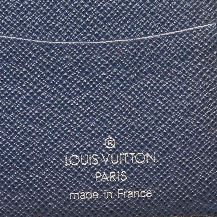 Pre Owned Louis Vuitton Saphir Epi Leather Pocket Organizer