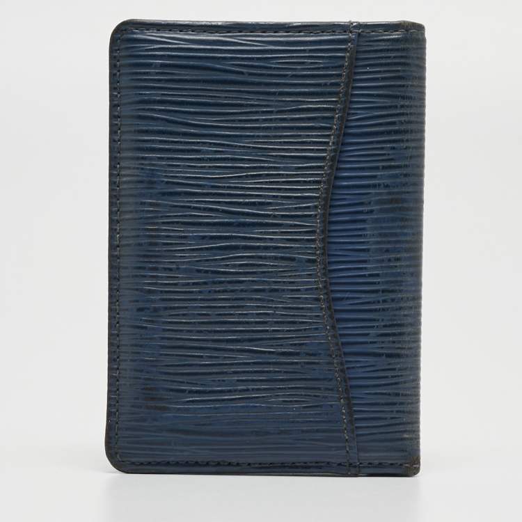 Pre Owned Louis Vuitton Saphir Epi Leather Pocket Organizer