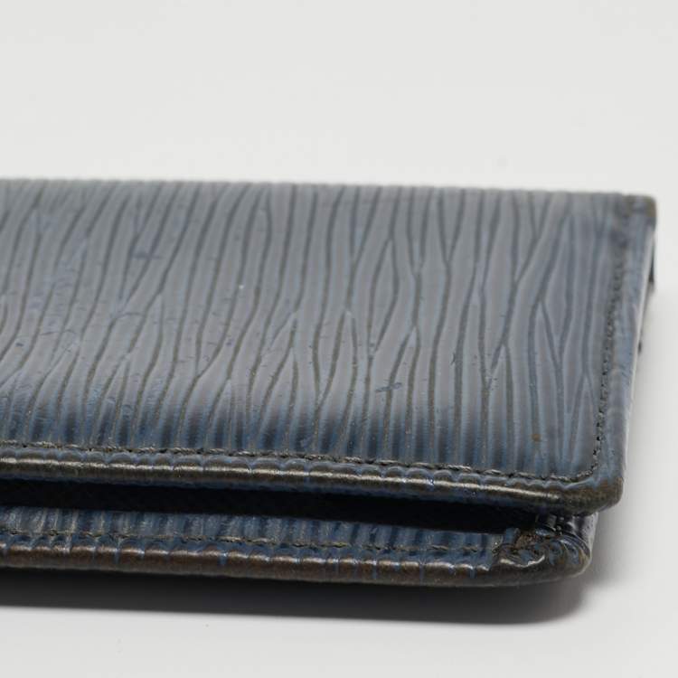 Pre Owned Louis Vuitton Saphir Epi Leather Pocket Organizer