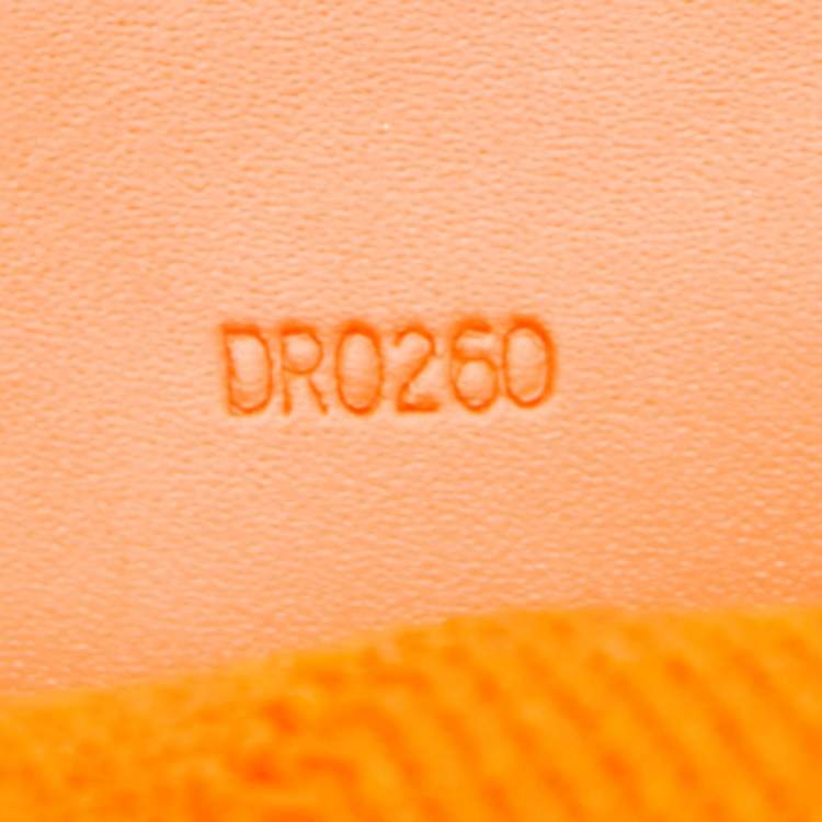 Pre Owned Louis Vuitton Orange Monogram Knit Horizon Soft Duffle 55 Rolling Luggage