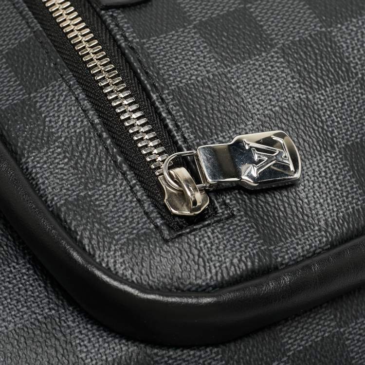Pre Owned Louis Vuitton Damier Graphite Canvas Josh Backpack