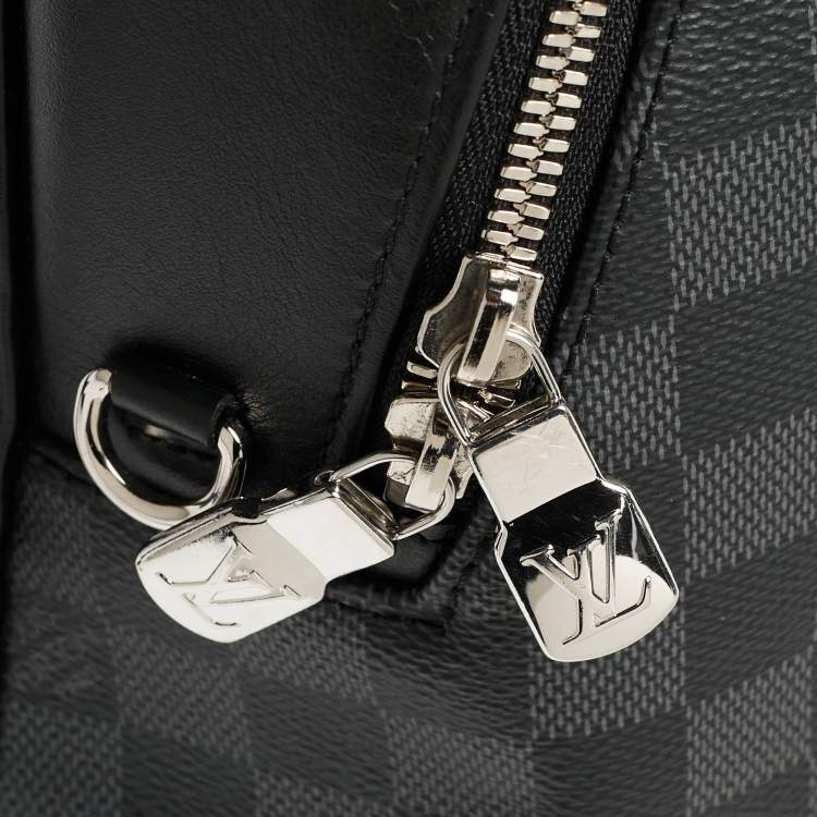 Pre Owned Louis Vuitton Damier Graphite Canvas Josh Backpack