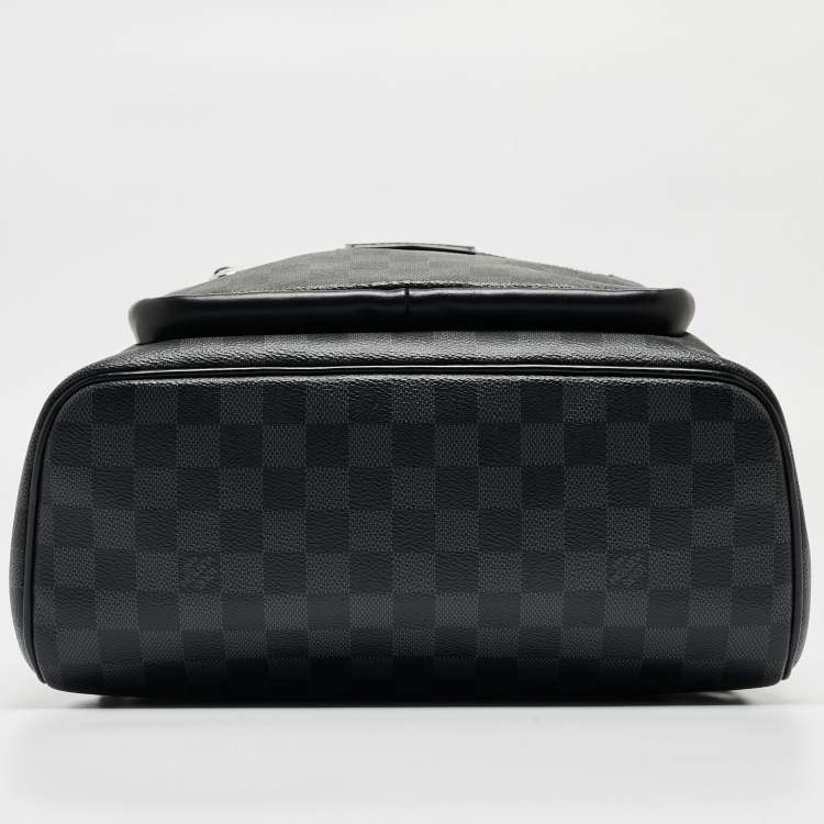 Pre Owned Louis Vuitton Damier Graphite Canvas Josh Backpack