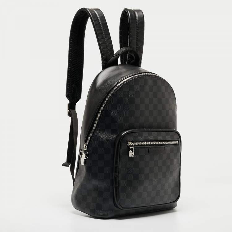 Pre Owned Louis Vuitton Damier Graphite Canvas Josh Backpack