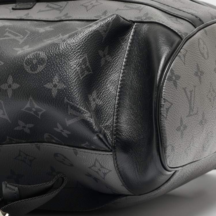 Pre Owned Louis Vuitton Monogram Eclipse Canvas Christopher MM Backpack