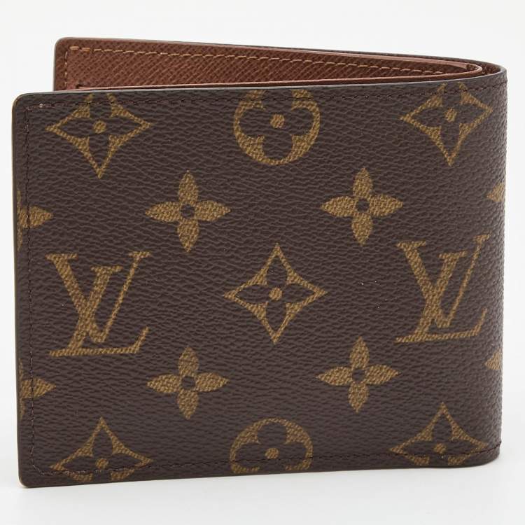 Pre Owned Louis Vuitton Monogram Canvas Marco Wallet