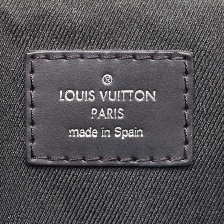 Pre Owned Louis Vuitton Damier Graphite Canvas District PM Bag