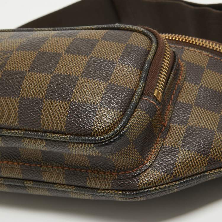 Pre Owned Louis Vuitton Damier Ebene Canvas Merville Belt Bag