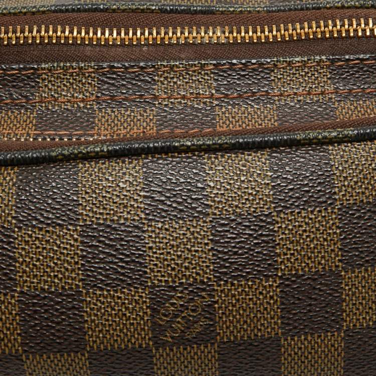 Pre Owned Louis Vuitton Damier Ebene Canvas Merville Belt Bag