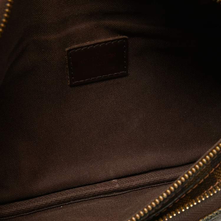 Pre Owned Louis Vuitton Damier Ebene Canvas Merville Belt Bag