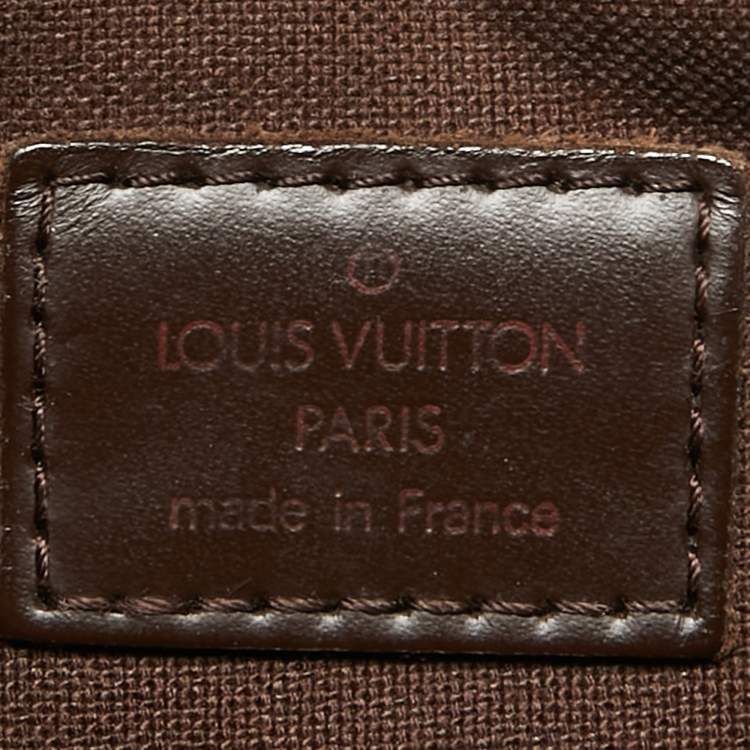 Pre Owned Louis Vuitton Damier Ebene Canvas Merville Belt Bag