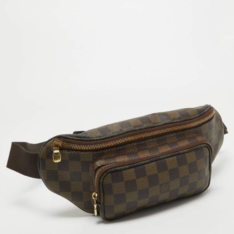 Pre Owned Louis Vuitton Damier Ebene Canvas Merville Belt Bag
